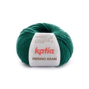 lana-hilo-merino aran-tejer-merino-superwash-acrilico-verde-botella-otono-invierno-katia-82-fhd
