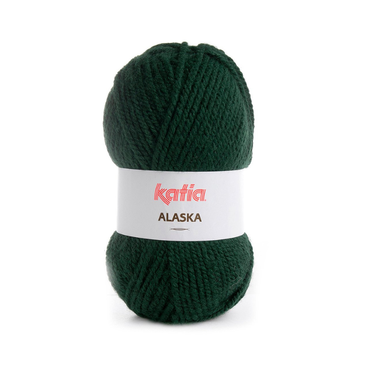 Lana ALASKA - Katia - 42 - Verde Oscuro