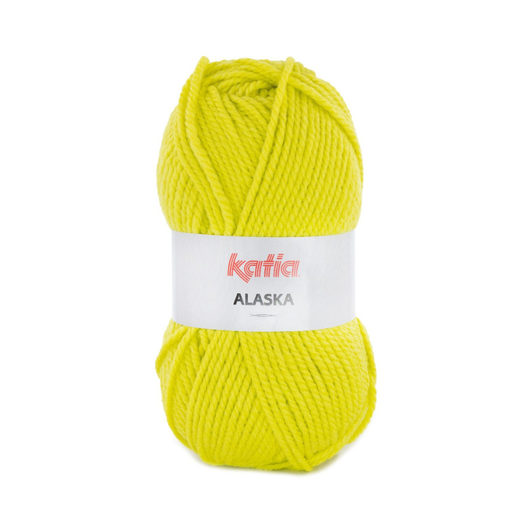 Lana ALASKA - Katia - 68 - Verde Amarillento