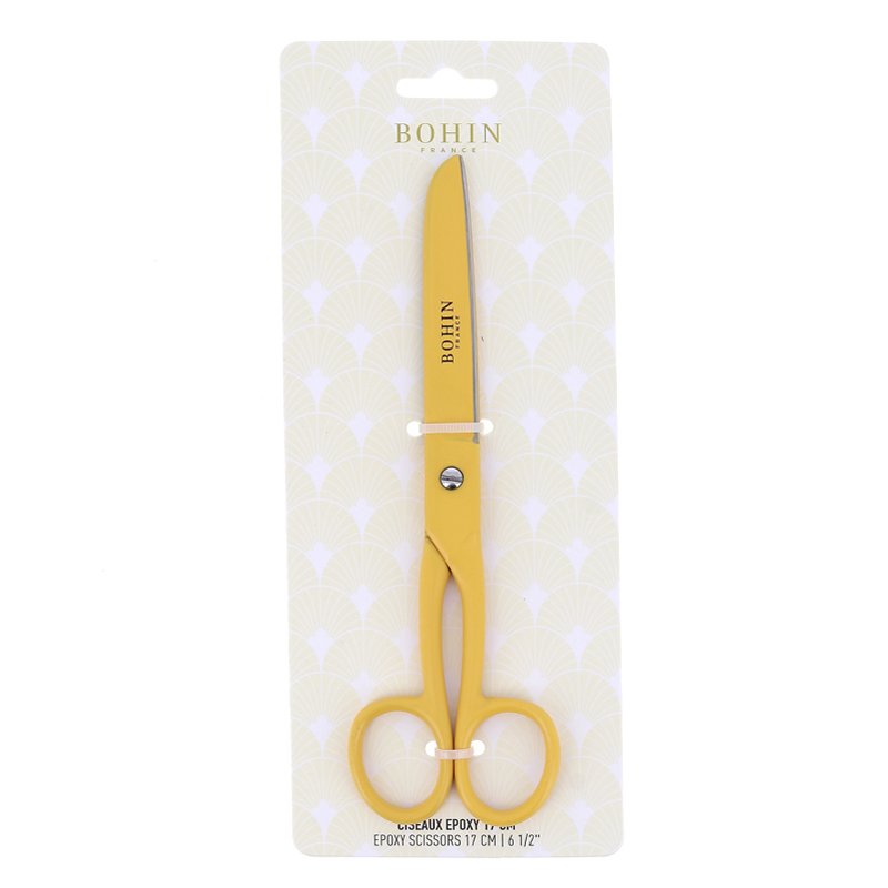 tijeras epoxy 17 cm bohin amarillo 1