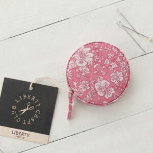 cinta métrica - rosa - liberty