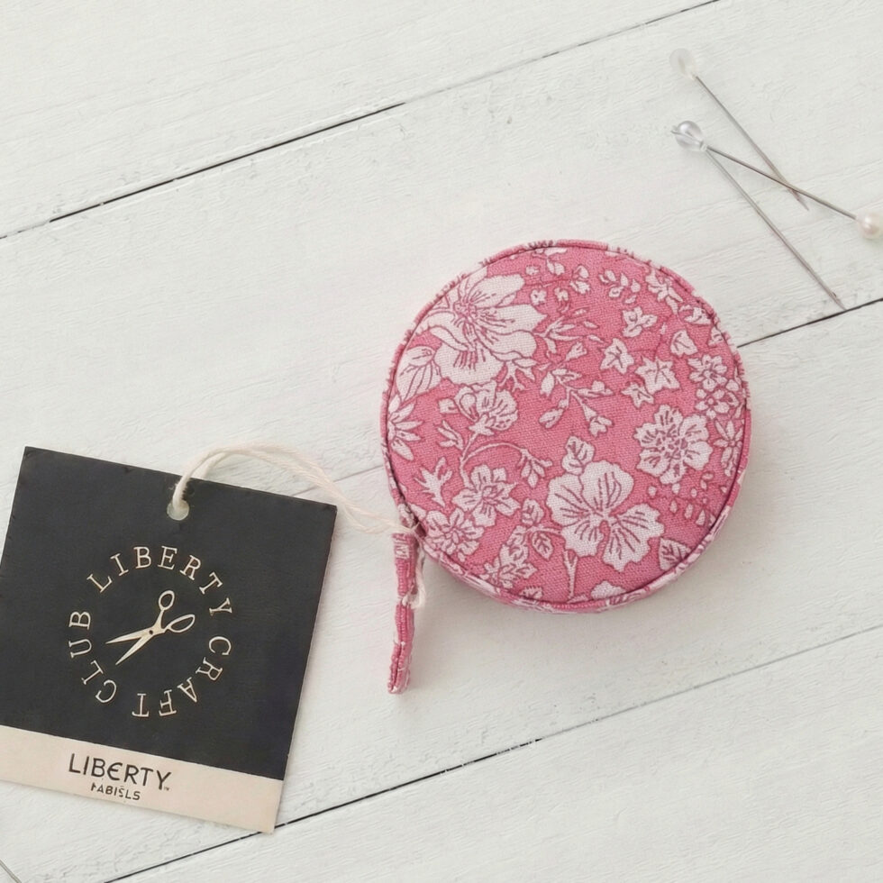 cinta métrica - rosa - liberty
