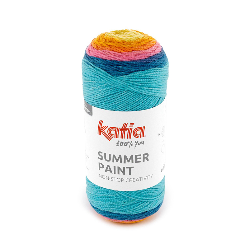 lana-hilo-summerpaint-tejer-acrilico-algodon-amarillo-azul-naranja-rosa-medio-primavera-verano-katia-503-fhd