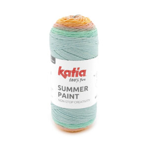 lana-hilo-summerpaint-tejer-acrilico-algodon-azul-pastel-rosa-claro-naranja-claro-primavera-verano-katia-501-fhd