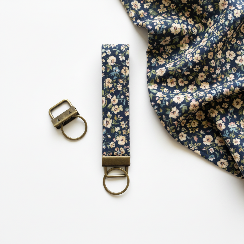 Llavero clip colgante oro viejo 32mm