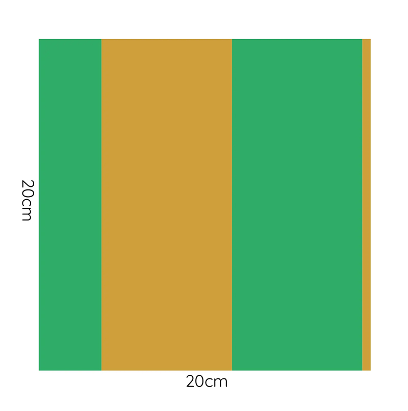Popelín Rayas 'Green Stripes' - La Blu