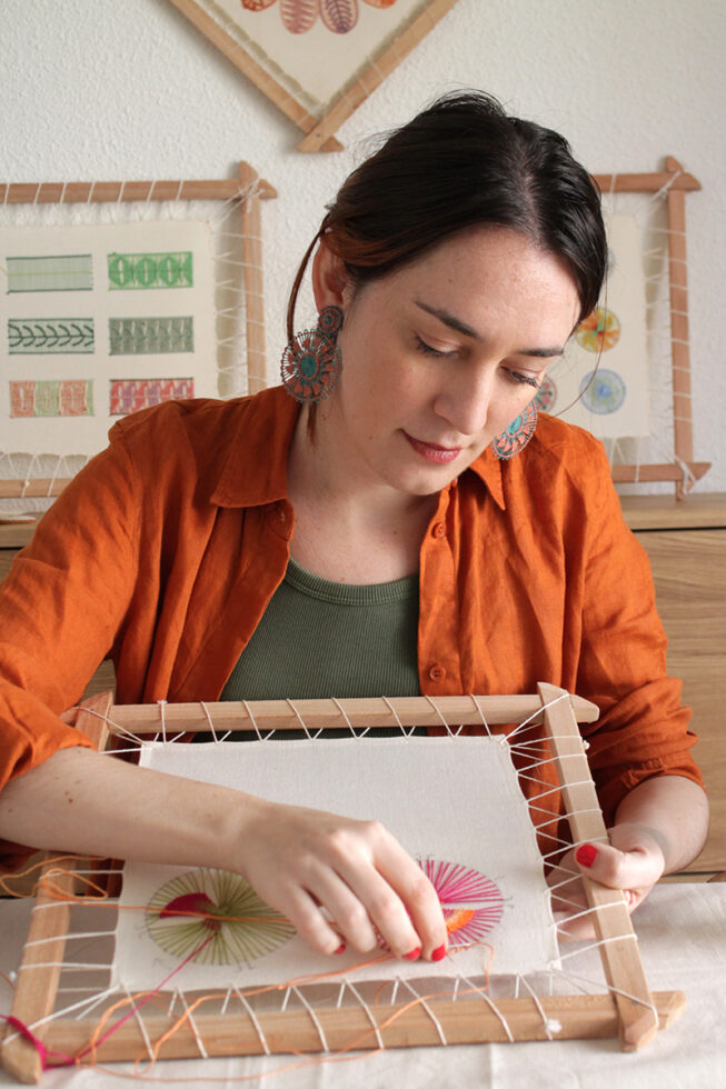 taller iniciación Ñanduti 4