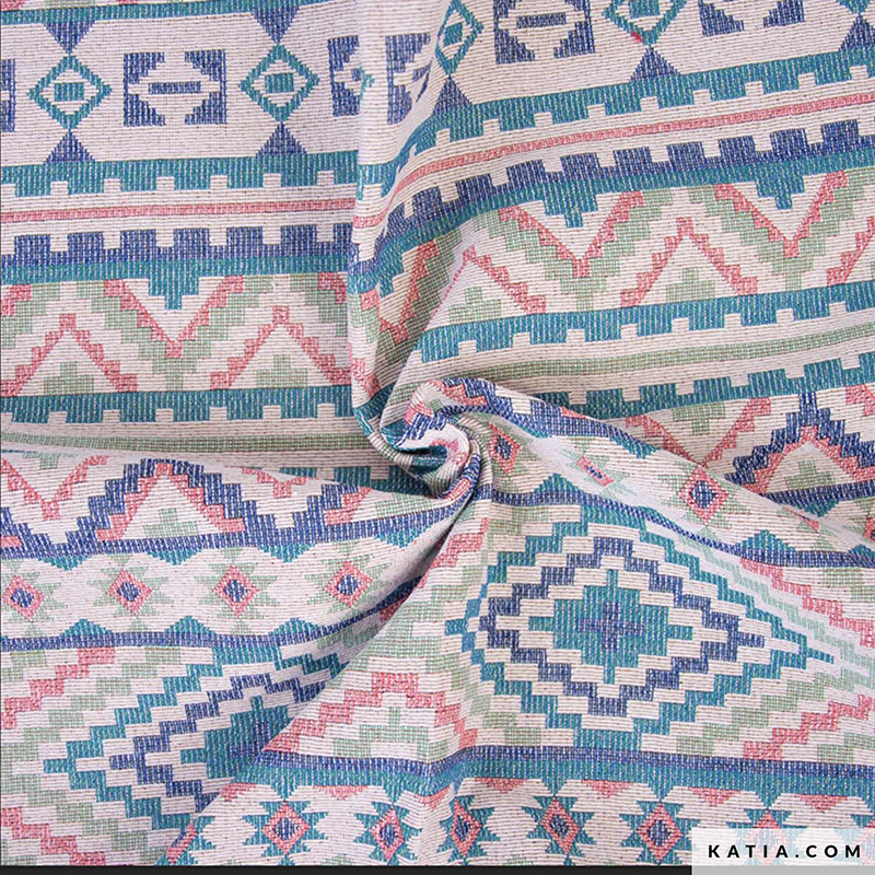 Tela Gobelino Jacquard 'Ethnic'