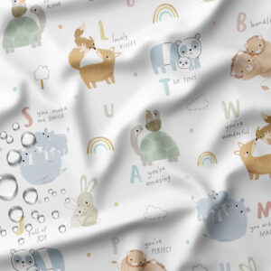 Tela-impermeable-Tiny-World-Blanco