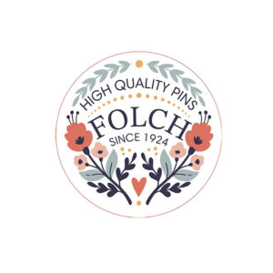 Alfiler acero Folch 30x0,6 mm - Modista nº6 - Folch 2