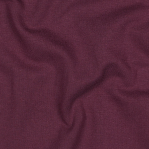 Tela Orgánica Sudadera Soft Sweat Perchada - Berenjena