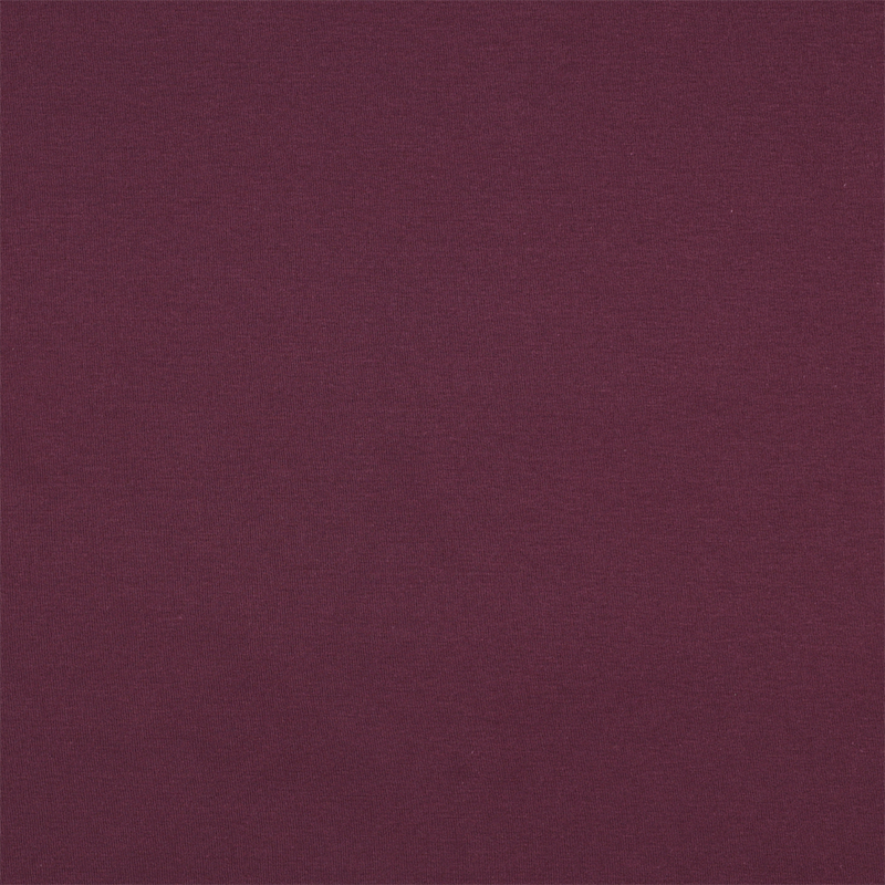 Tela Orgánica Sudadera Soft Sweat Perchada - Berenjena