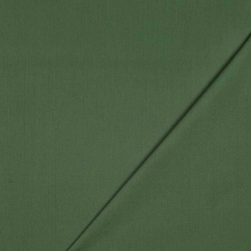 Tela Popelín Orgánico Ultra Suave - Verde Bosque